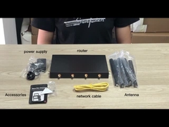 Lte duplo do router 4g do wifi do porto do router WAN/LAN da faixa 4g 5g de WS1208V2 1200Mbps com ranhura para cartão do sim